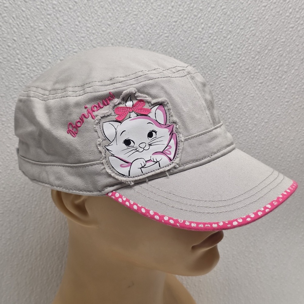 Disney Aristocats Epcot World Showcase Marie Bonjour Eiffel Tower Cadet Cap Hat